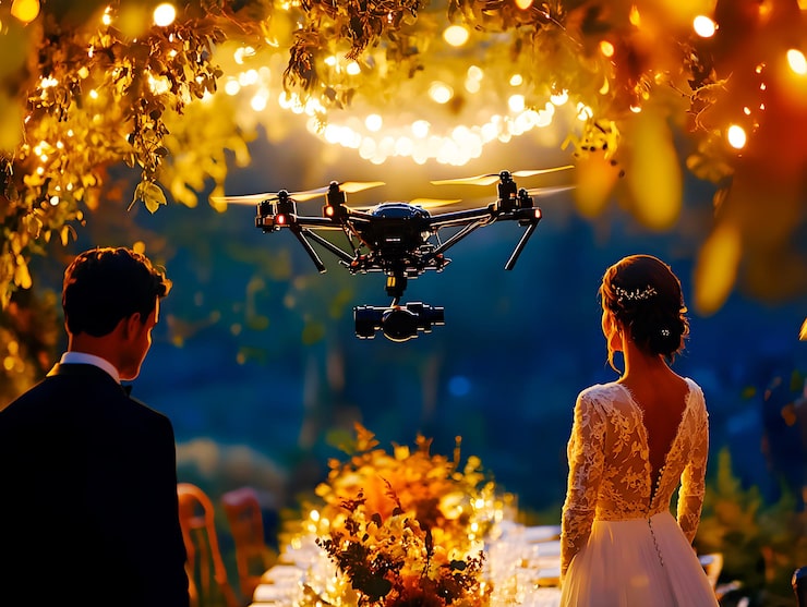 best drone wedding photography ideas: elevate your big day from